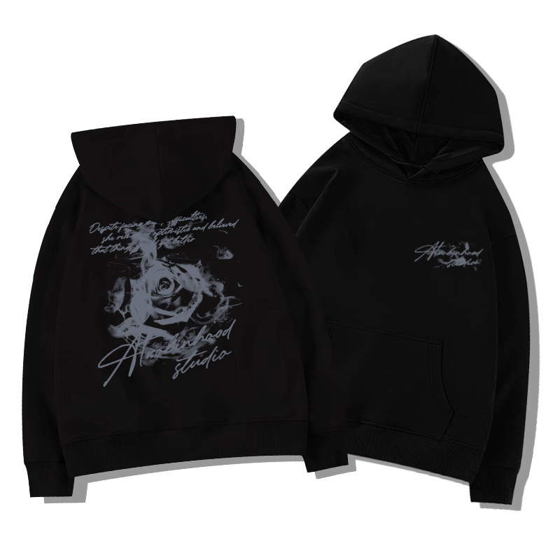 Plant Parent Hoodie - Rose Flower Herren Damen Kapuzenpullover Outdoor