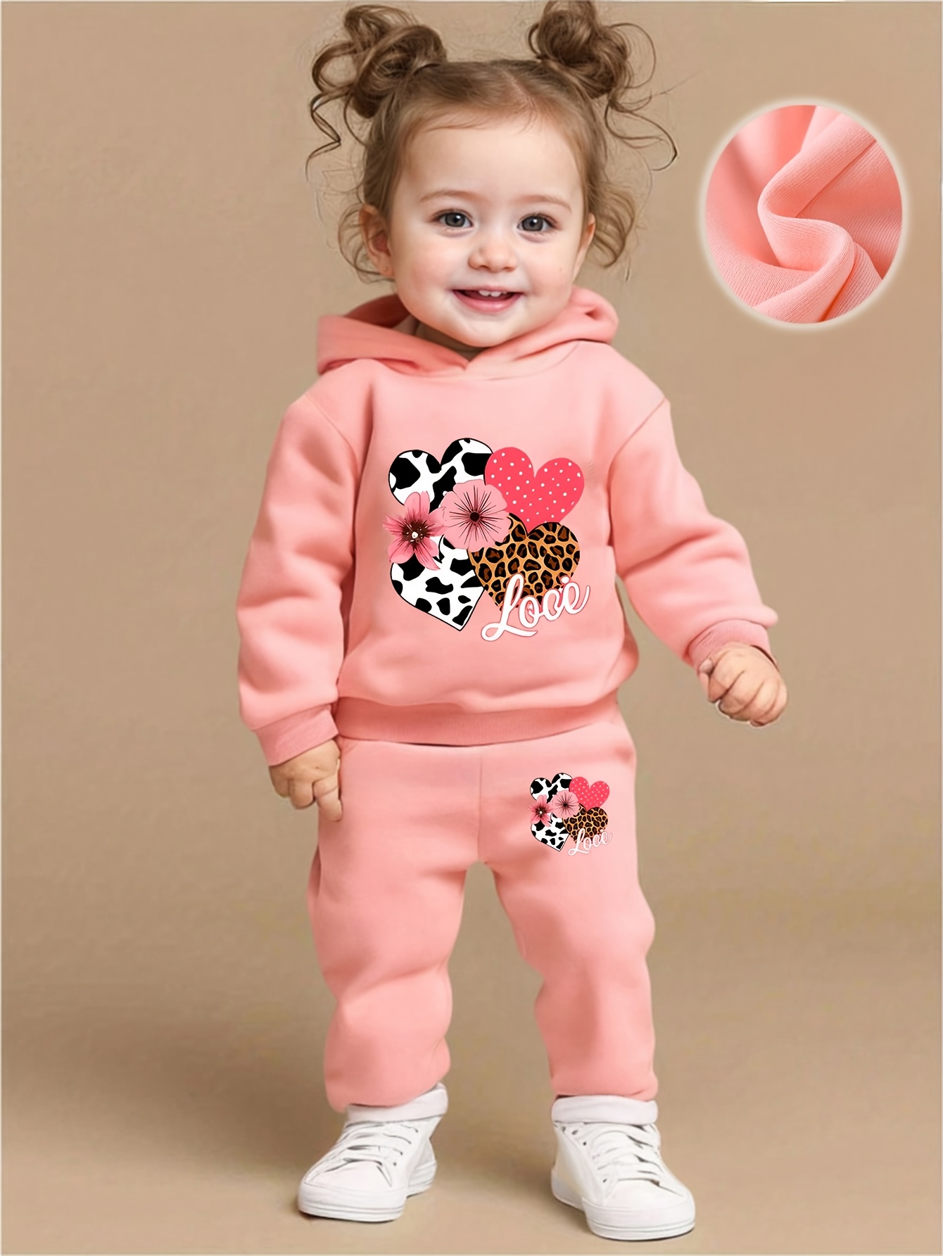 Plant Parent Hoodie - Baby Mädchen Love Love Blumenmuster Hoodie