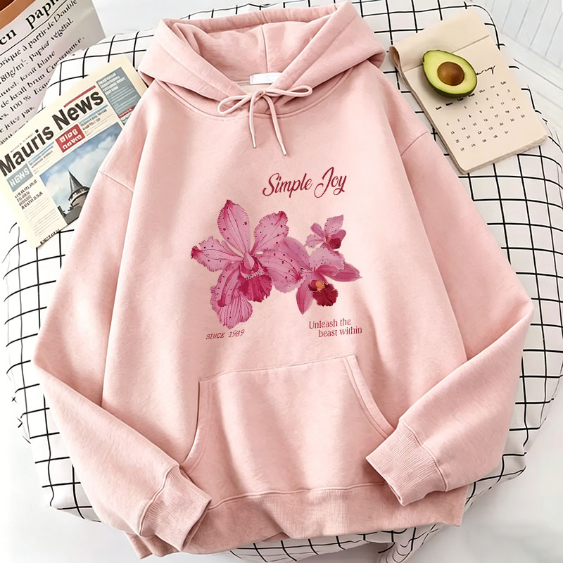 Plant Parent Hoodie - Harajuku Grafik-Pullover mit Blumendesign, Kapuzen-Sweatshirt, Niedlicher