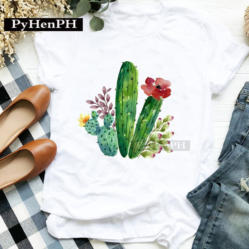 Modisches Damen-T-Shirt mit Ka – Plant Parent Free Bewertung und Preis