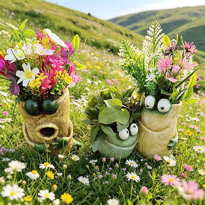 Frosch-Blumentopf aus Harz mit – Snake Plant Ceramic Bewertung und Preis