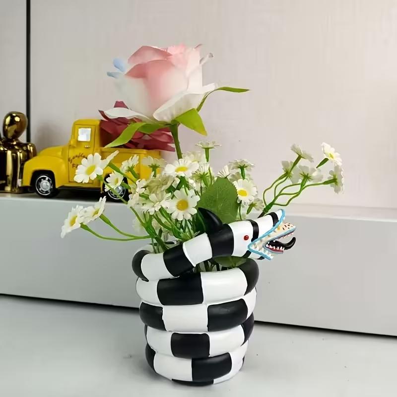 1 Stück schwarz-weißer schlang – Snake Plant Ceramic Bewertung und Preis
