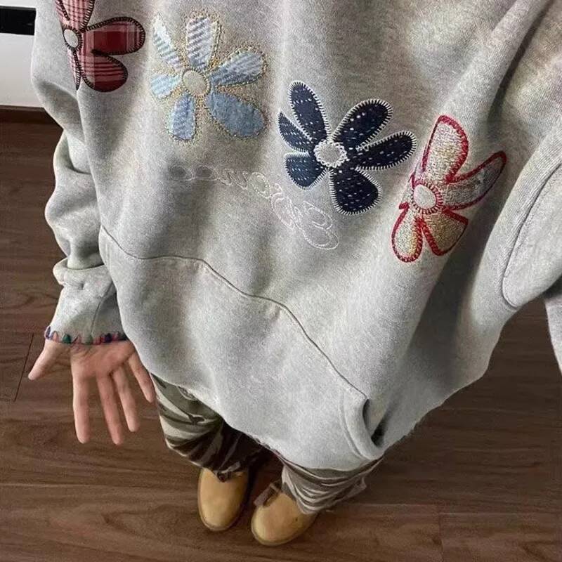 Street Small Flower Embroidery – Plant Parent Hoodie Bewertung und Preis