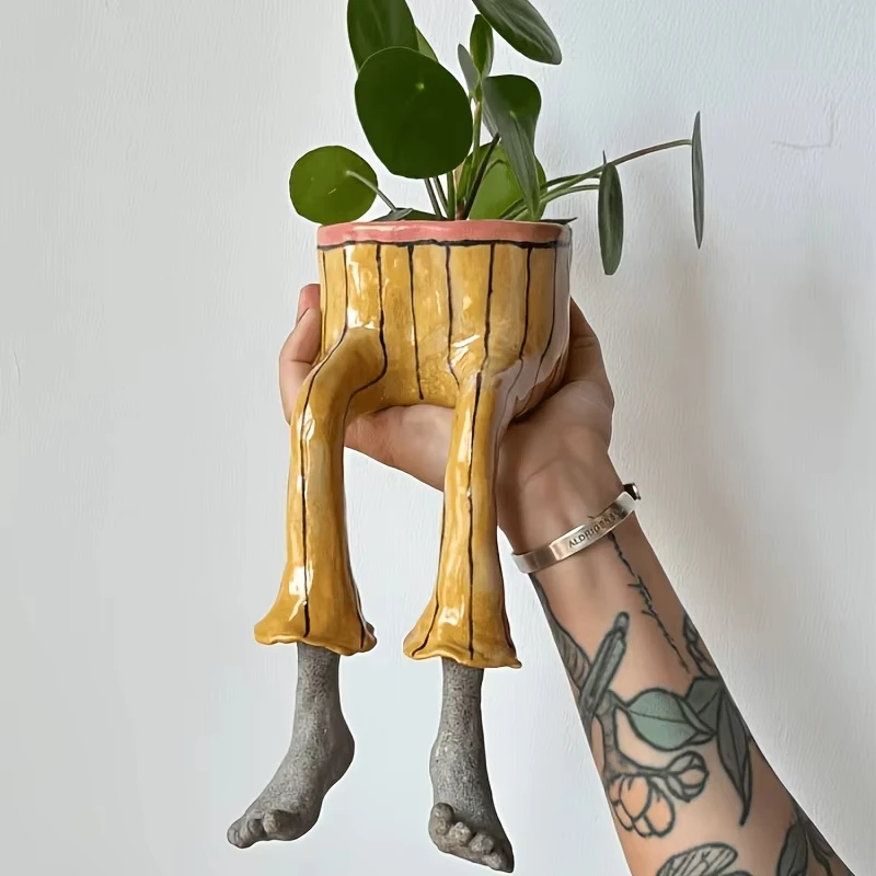 Neuartiger Keramik-Blumentopf  – Plant Parent Free Bewertung und Preis